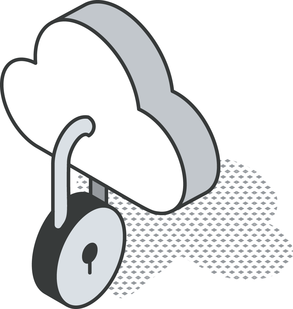 Cloud Security Icon